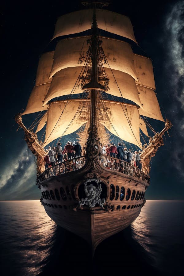 Pirate Ship Front Stock Illustrations – 298 Pirate Ship Front Stock  Illustrations, Vectors & Clipart - Dreamstime