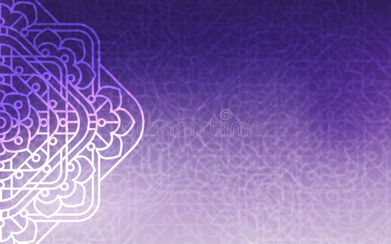 Magiczny tło Ultrafioletowy tło z pięknymi kwadratowymi ornamentami, mandala ilustracji Magiczny tło Ultrafioletowy tło z pięknymi kwadratowymi ornamentami, mandala ilustracji