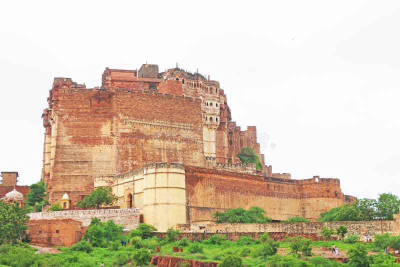 Magisches Mehrangarh-Fort, Jodhpur, Rajasthan, Indien lizenzfreies stockbild Magisches Mehrangarh-Fort, Jodhpur, Rajasthan, Indien lizenzfreies stockbild