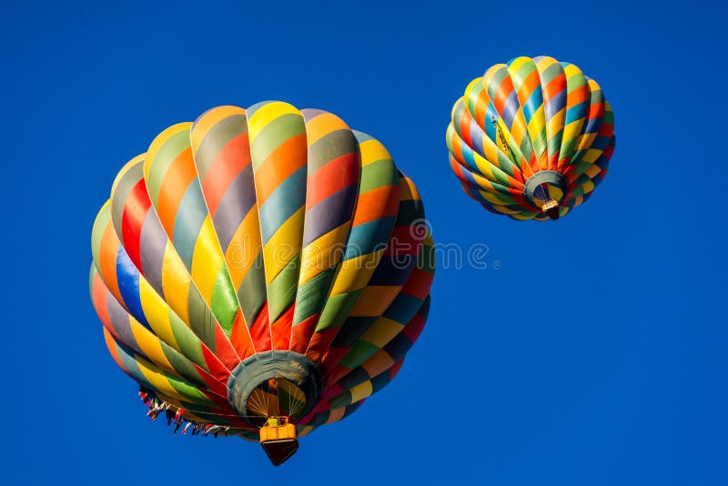 Magiska ballonger för varm luft royaltyfri foto Magiska ballonger för varm luft royaltyfri foto