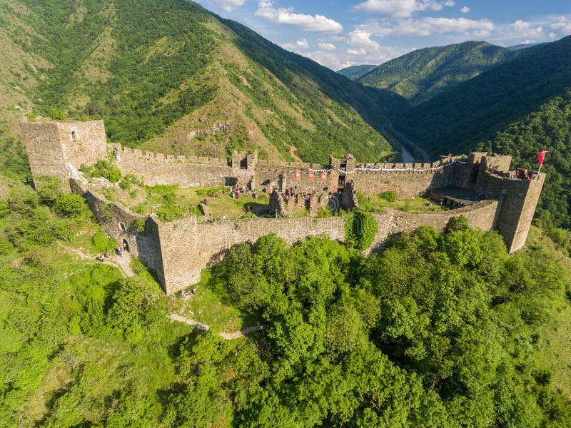 Maglic Castle, Fortress Built in 13th Century, Kraljevo, Serbia Stock ...