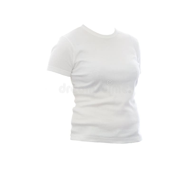 Maglietta bianca in bianco