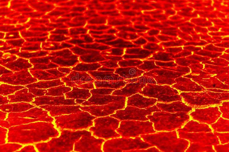Magmy tło czerwony krekingowy abstrakt dla tła