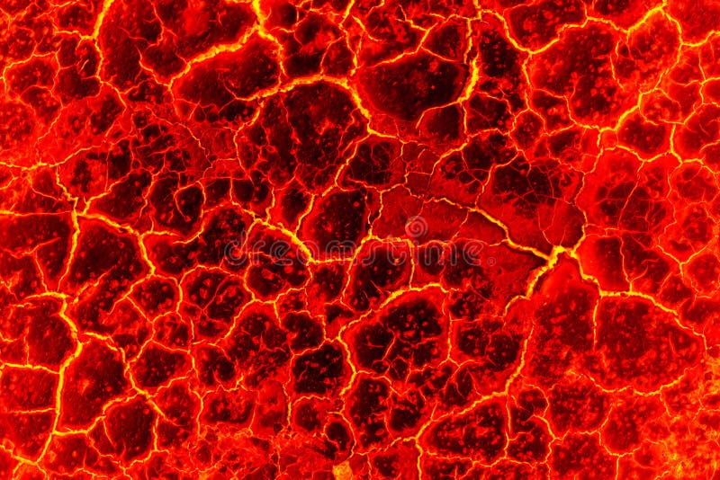 Magmy tło czerwony krekingowy abstrakt dla tła