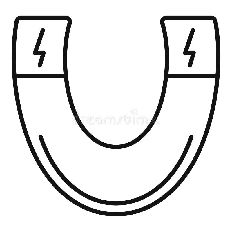 icon, outline style stock vector. Illustration of