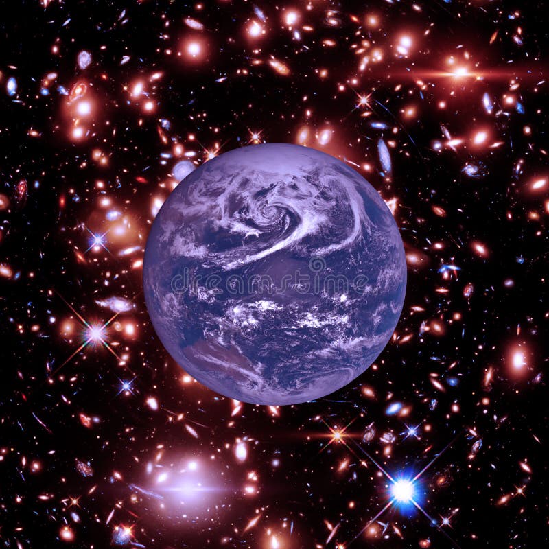 Magnificent Earth In Outer Space The Elements Of This Image Furnished