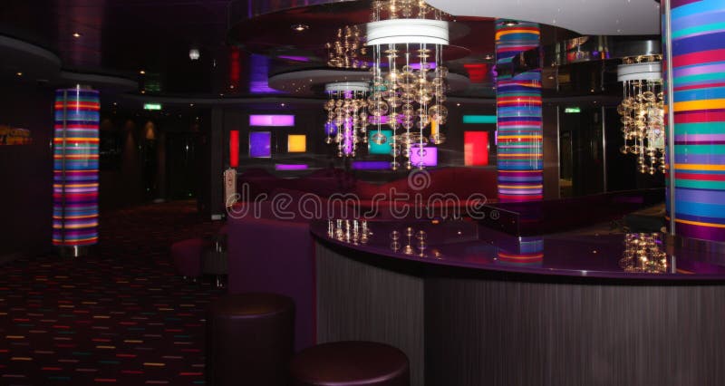 Magnificent interiors and rest on cruise the ship royalty free stock photo Magnificent interiors and rest on cruise the ship royalty free stock photo