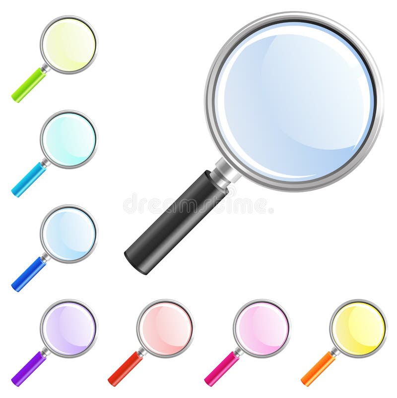 Magnifying lens Vectors & Illustrations for Free Download