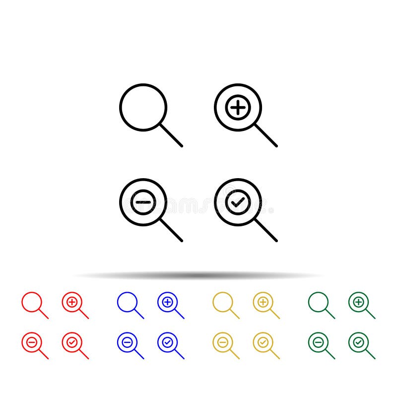 multiple icon plus multiple icon plus