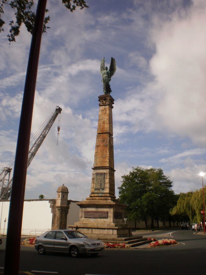 Magnifique Monument Aux Décédés Dans Les Campagnes En Afrique À Ferrol. 7 août 2012. Ferrol La Coruna Galicia, Espagne. Vacan image libre de droits Magnifique Monument Aux Décédés Dans Les Campagnes En Afrique À Ferrol. 7 août 2012. Ferrol La Coruna Galicia, Espagne. Vacan image libre de droits