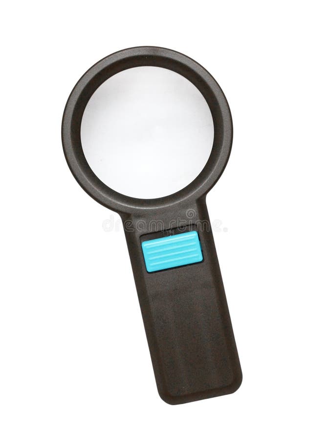 Magnifying Glass Loupe. Magnify, Search and Find Stock Photo Image of