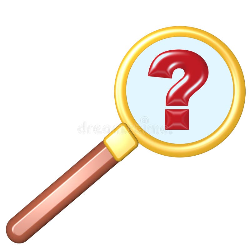 Magnifying Glass Picture. Image 8122477