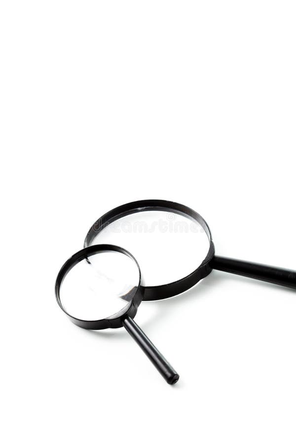 Magnifying Glass, Search and Discover Symbol Stock Photo Image of