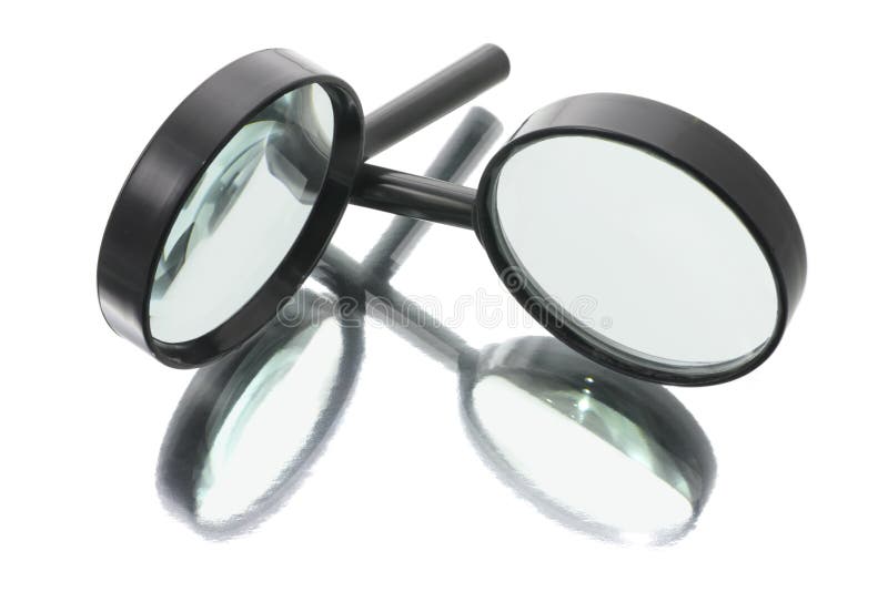 Magnifying Glasses stock image. Image of magnify, investigation 5424809
