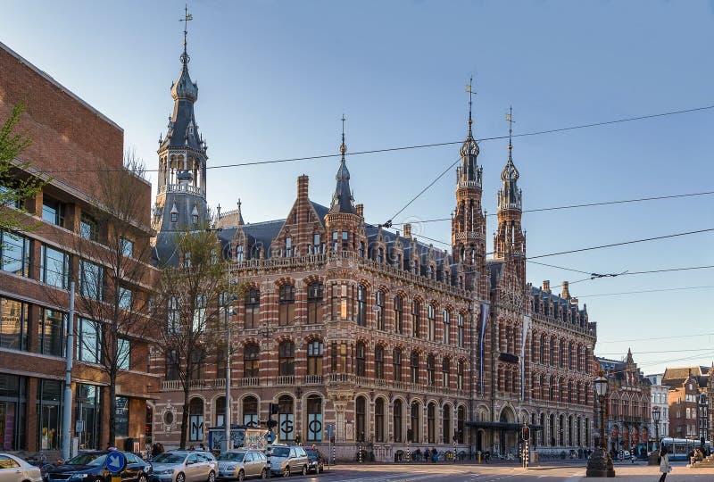 Magnum plaza, Amsterdam immagini stock Magnum plaza, Amsterdam immagini stock