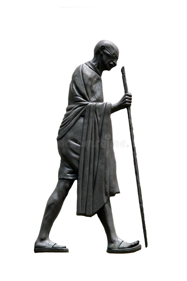 Mahatma gandhi figure in his famous Dandi march. Mahatma gandhi figure in his famous Dandi march