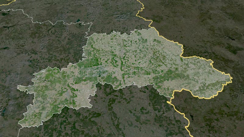 Mahilyow Беларусь подчеркнул. Спутник иллюстрация штока