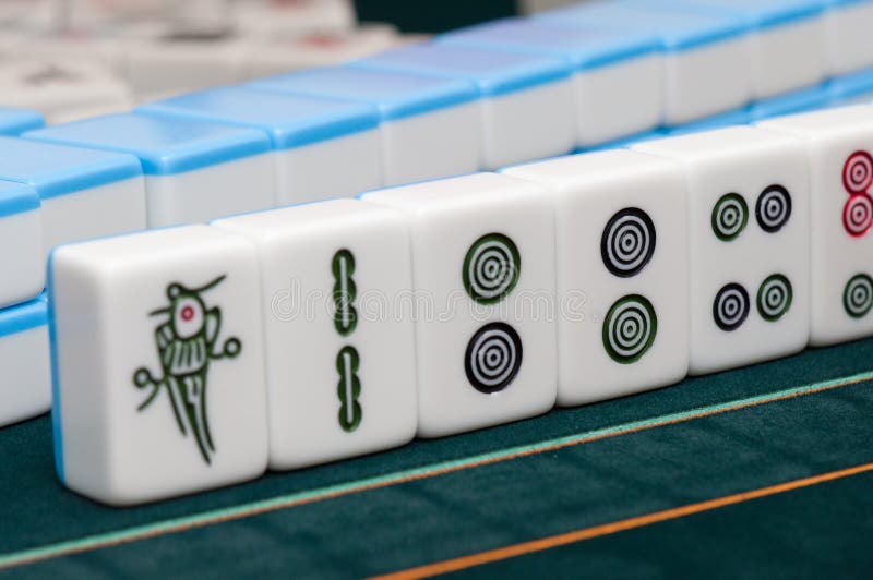 Mahjong Tiles The Chinese Korea Japanese Game Stock Photo - Download Image  Now - Mahjong, Backgrounds, Tile - iStock