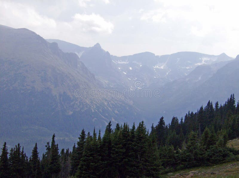 Never Summer Mountains 2 immagine stock libera da diritti