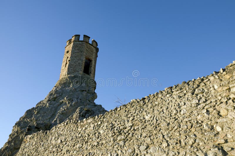 The Maiden Tower and east wall of Devin castle