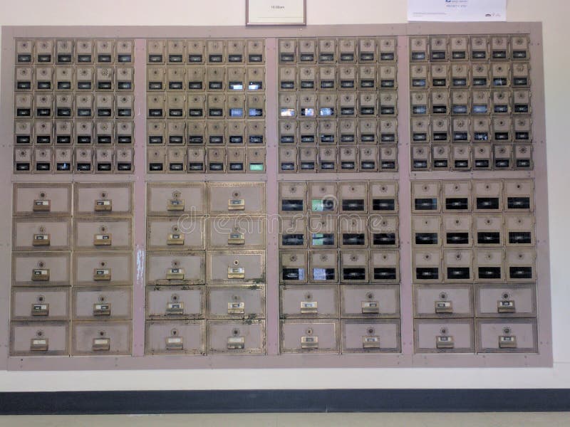 Mail boxes royalty free stock images