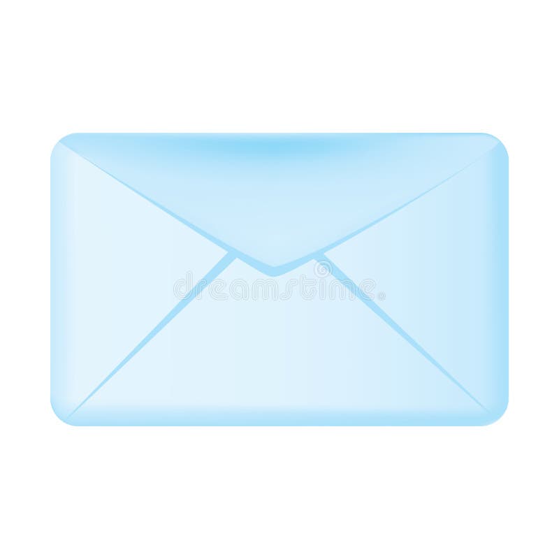 Mail envelope stock illustration