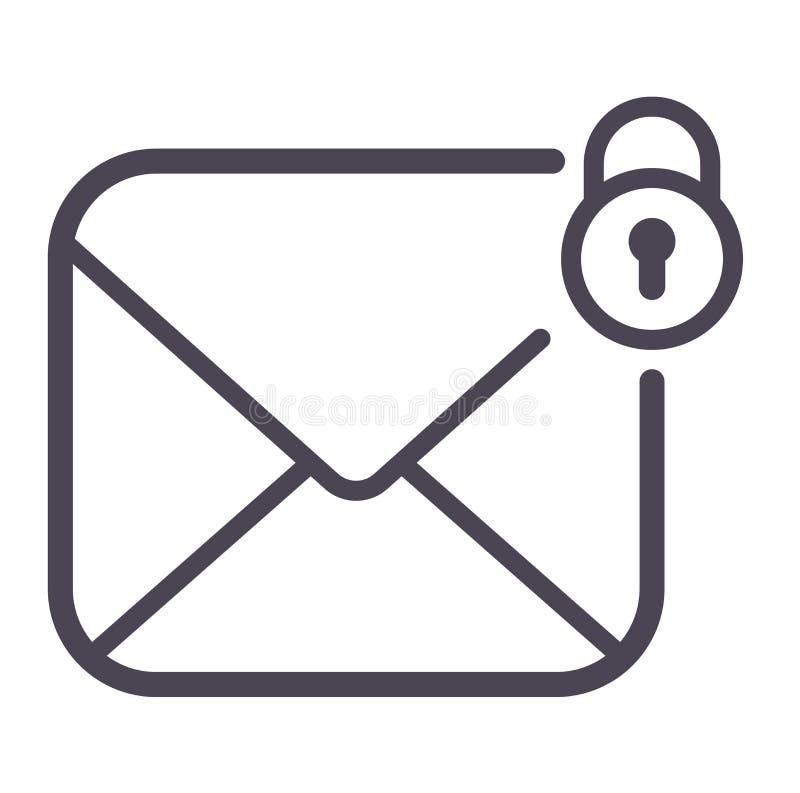 Mail icon vector symbol stock vector. Illustration of download 79885958