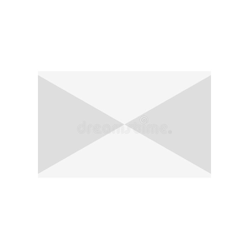 Mail icon on a white background, vector illustration stock illustration