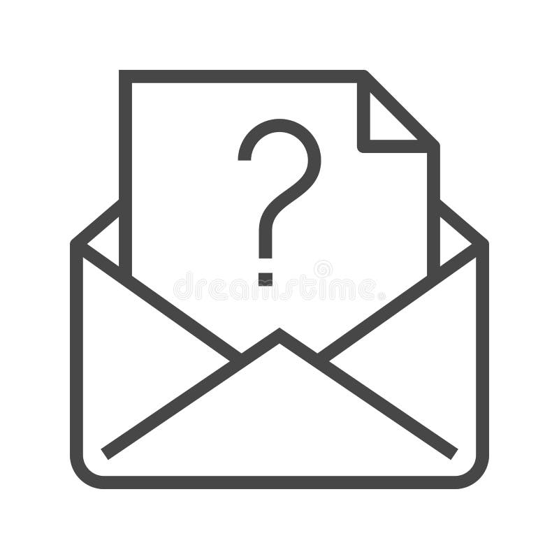 Mail with Question Mark