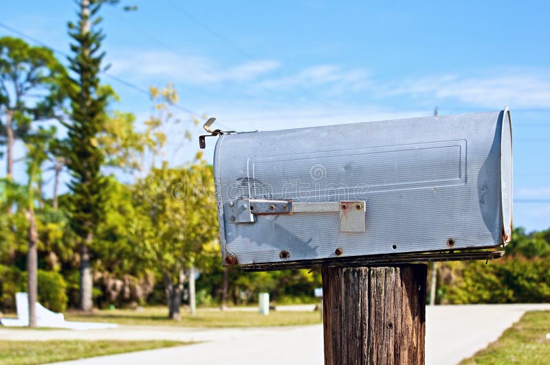 Wine Barrel Mailbox stock image. Image of cute, mailbox 5013749