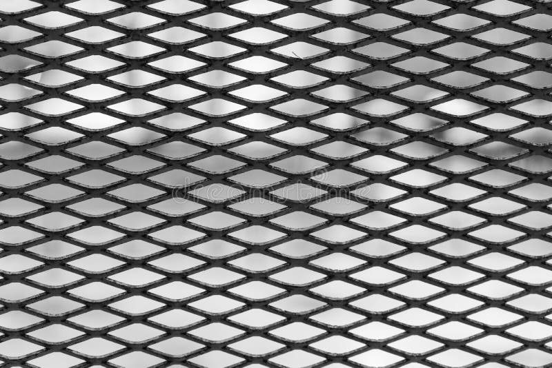 Maille noire en m?tal Cadre horizontal images stock Maille noire en m?tal Cadre horizontal images stock