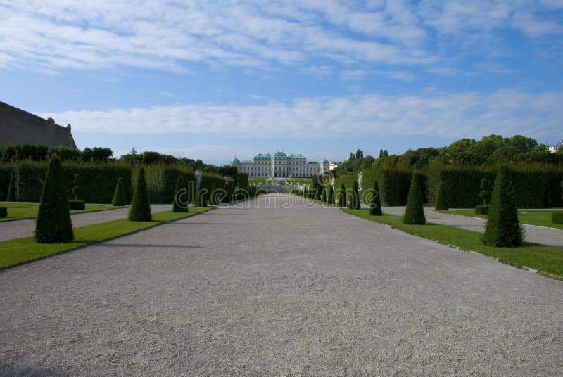 Main Alley at Belvedere