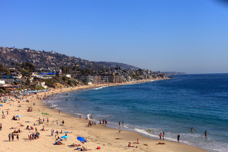 Laguna Beach Fire Station One Next To Town Hall Editorial Stock Photo ...