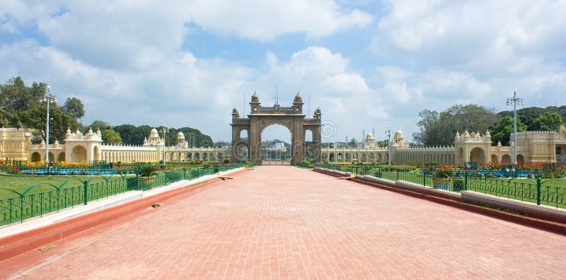 Main gate of Mysore Maharajah s palace