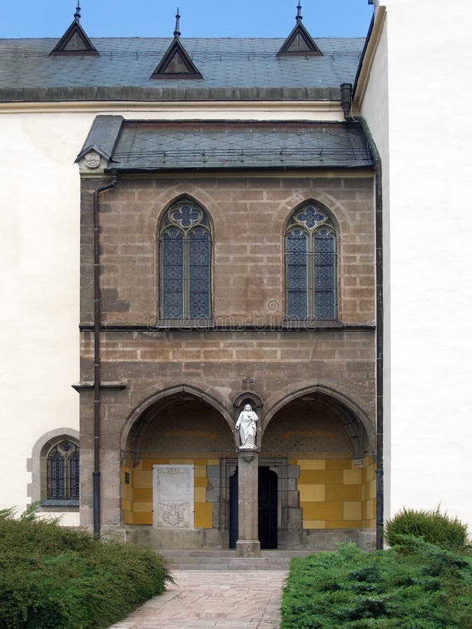 Main gate of St. Catherine church, Kremnica