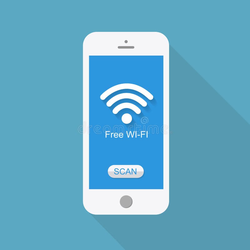 Main instantanée de style de conception tenant le smartphone avec l'application d'email sur l'écran, illustration d'élément de co illustration de vecteur