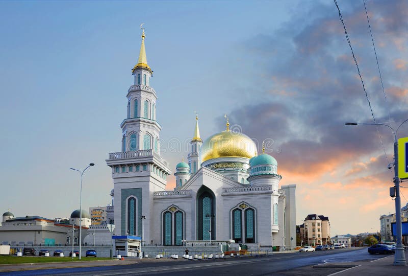 Russia. Moscow. Mosque.