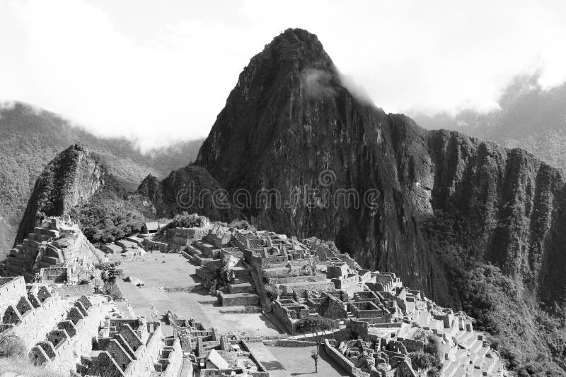 Main Plaza in Machu Picchu