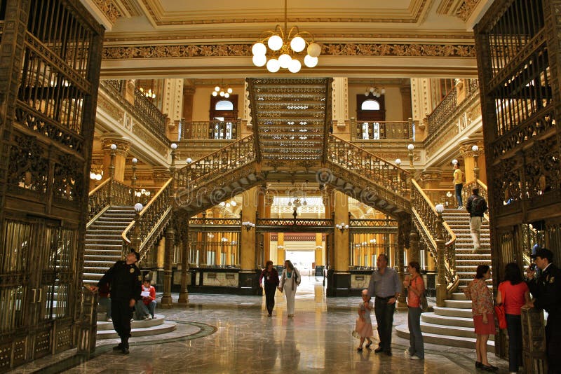 Main Post Office Mexico City Editorial Stock Image Image 13989749