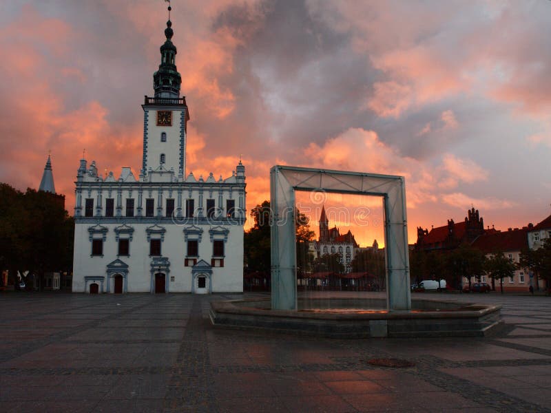 An evening in Chelmno.