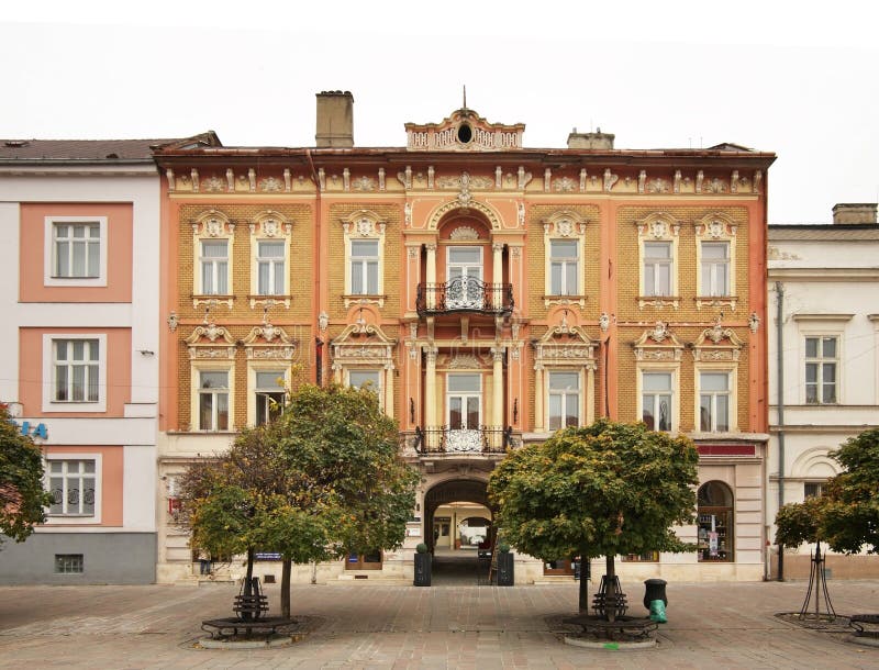 Hlavní náměstí v Košicích. Slovensko