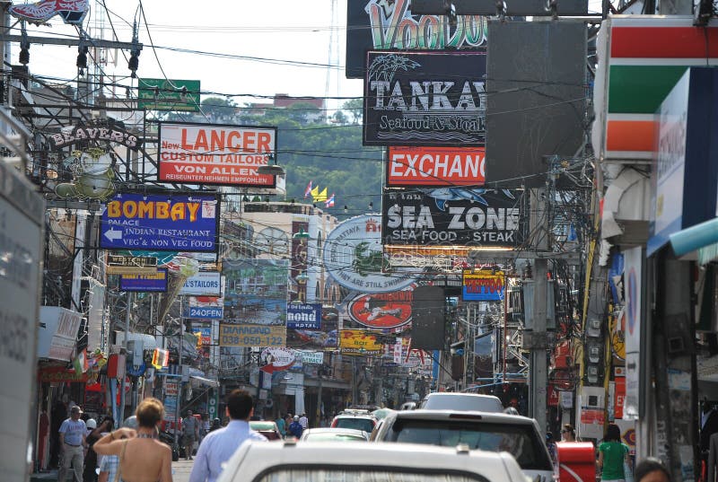 Main Street in Pattaya editorial photo. Image of pier - 42155361