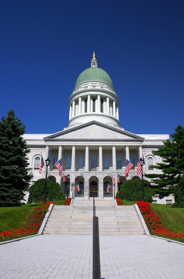 Maine State House, Augusta Bild. Bild 1975239