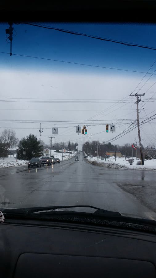 Maine stock photo. Image of winters, maine, cold, raining 53126628