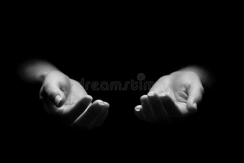 Mains atteignant photographie stock libre de droits Mains atteignant photographie stock libre de droits