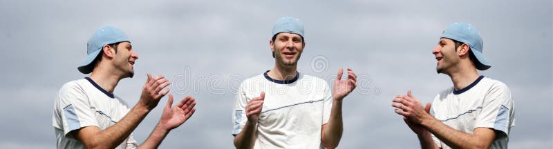 Download Mains de applaudissement image stock. Image du fond, garçons - 79467