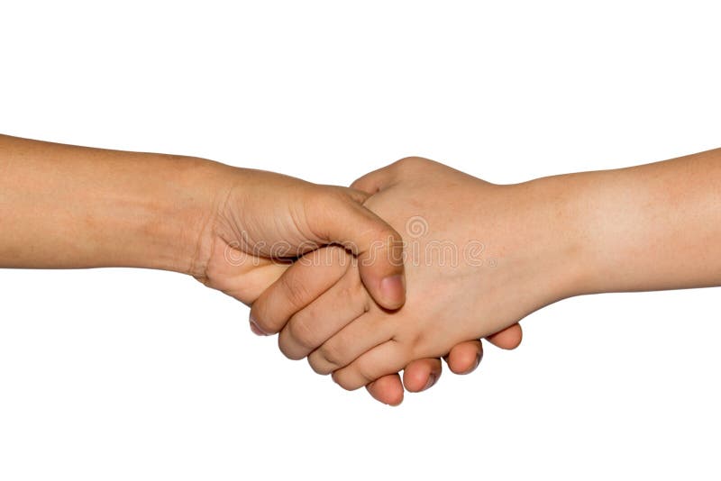 Mains de lier de l'homme et de femme Se serrer la main le concept de travail d'équipe D'isolement sur le fond blanc Chemin de cou image libre de droits Mains de lier de l'homme et de femme Se serrer la main le concept de travail d'équipe D'isolement sur le fond blanc Chemin de cou image libre de droits