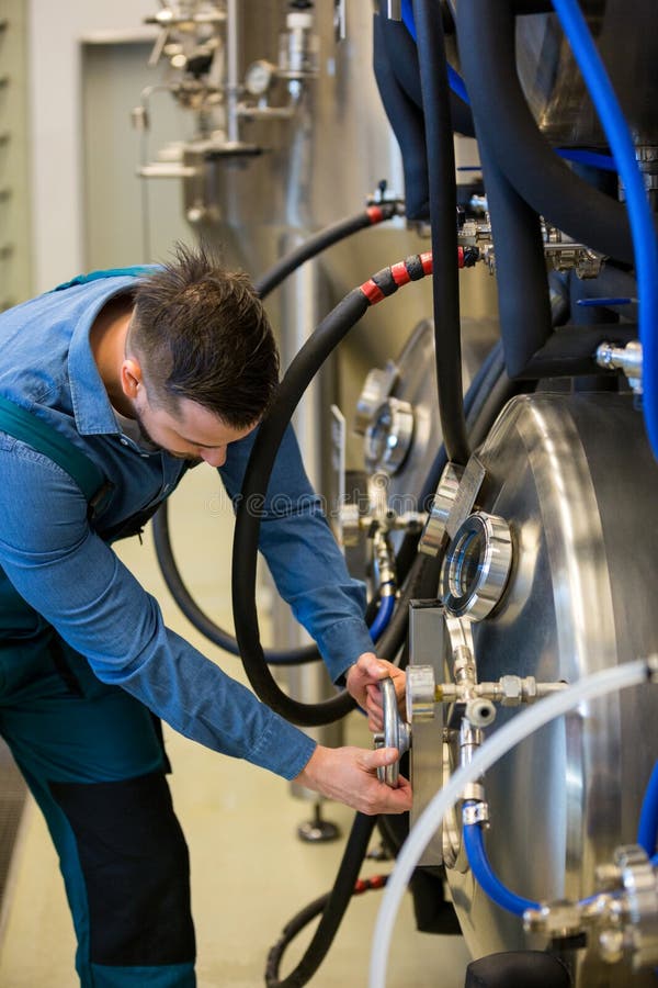 Maintained worker working at brewery