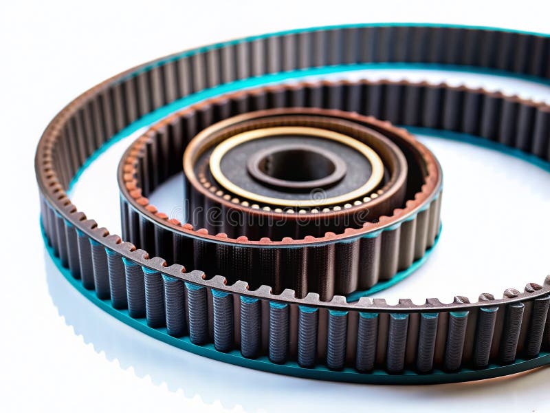 Essential Automotive Timing Belt for Accurate Engine Performance A Detailed Look at Installation and Repair vector illustration