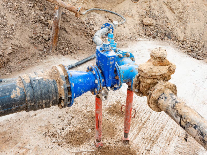 Maintenance of Drinking Water Supply System for Suburbs. Gate Valve
